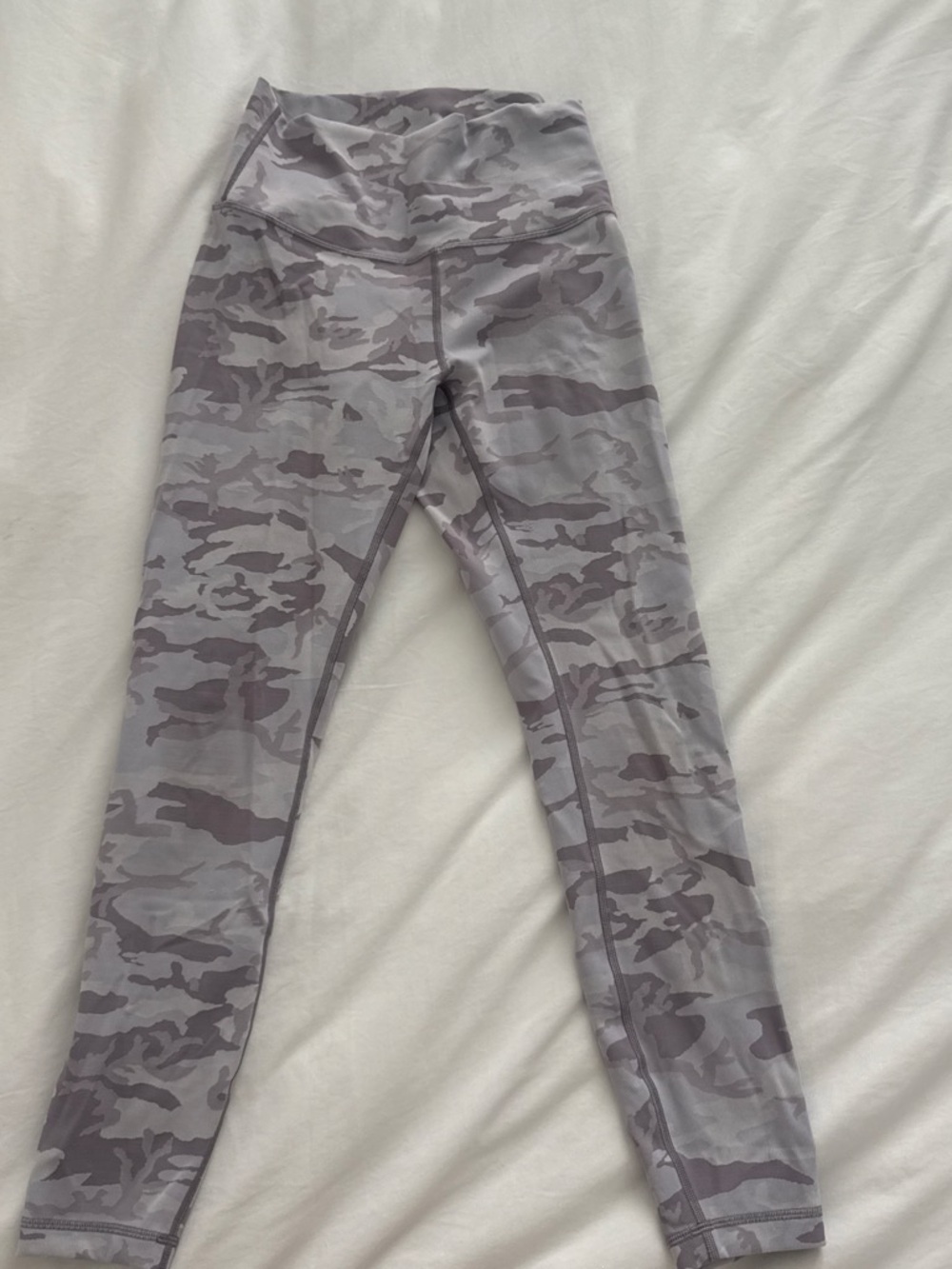 lululemon athletica Gray Camo High-Rise Leggings